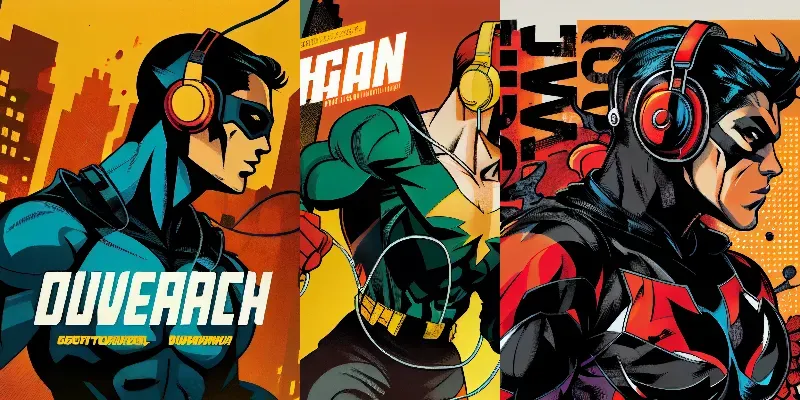 High-detail Comic Book Covers generated by undefined