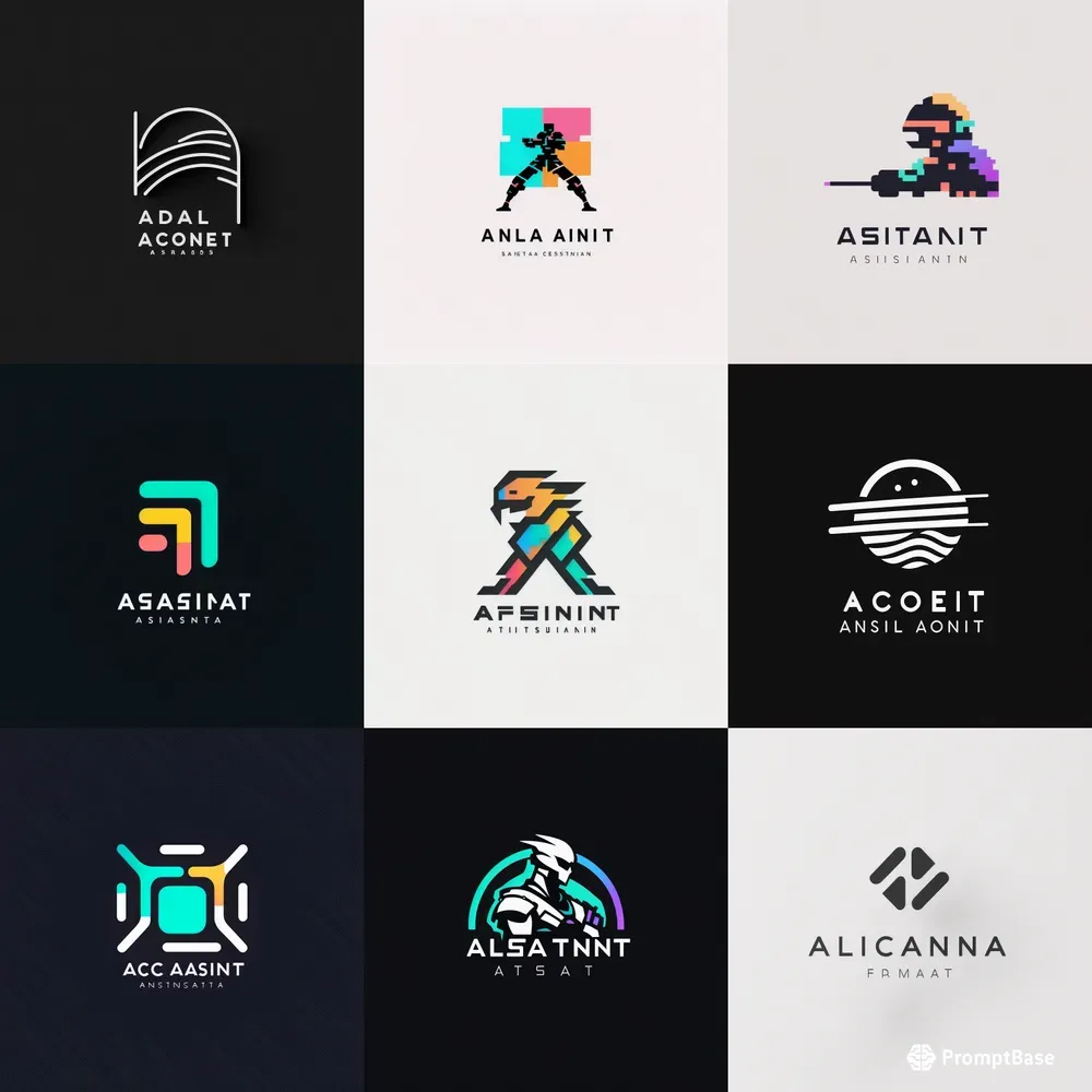 Minimalistic Logos For Different Businesses