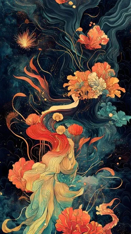 Luminous Mural Mystiques