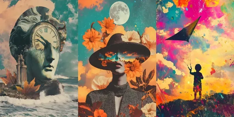 Psychedelic Surrealisms generated by undefined