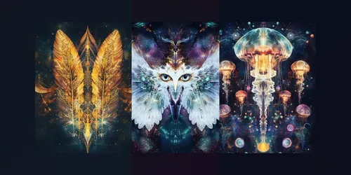 Cosmic Psyches generated by midjourney