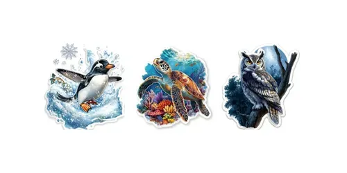 Enchanting Stickers generated by midjourney