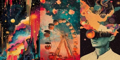 Dreamscape Fusions generated by midjourney