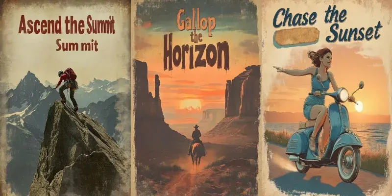 Vintage Epic Journeys generated by undefined
