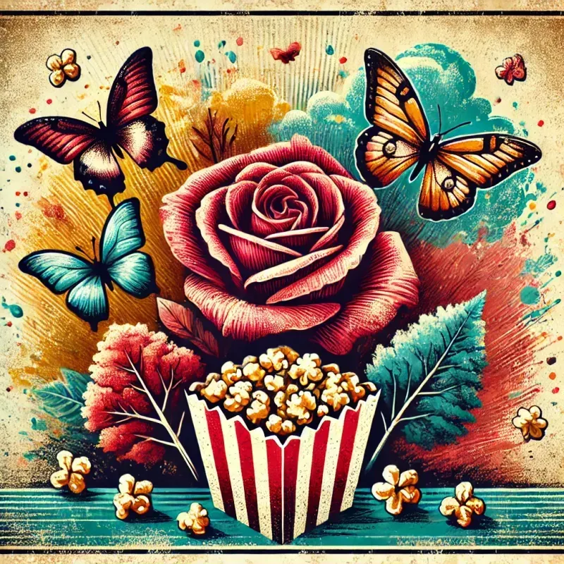 Vibrant Nature Dreams In Midcentury Style