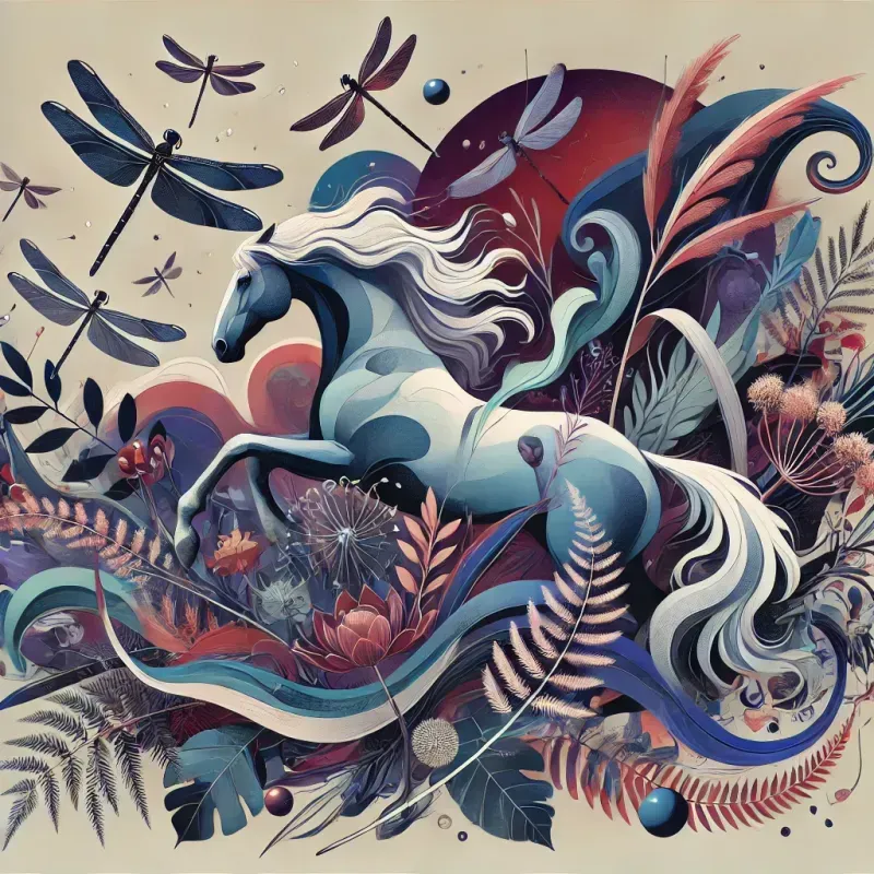 Dreamscapes Of Enchanted Fluid Graces