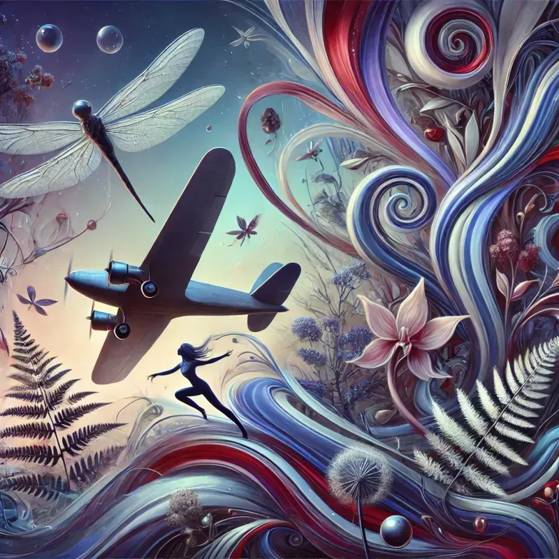 Dreamscapes Of Enchanted Fluid Graces