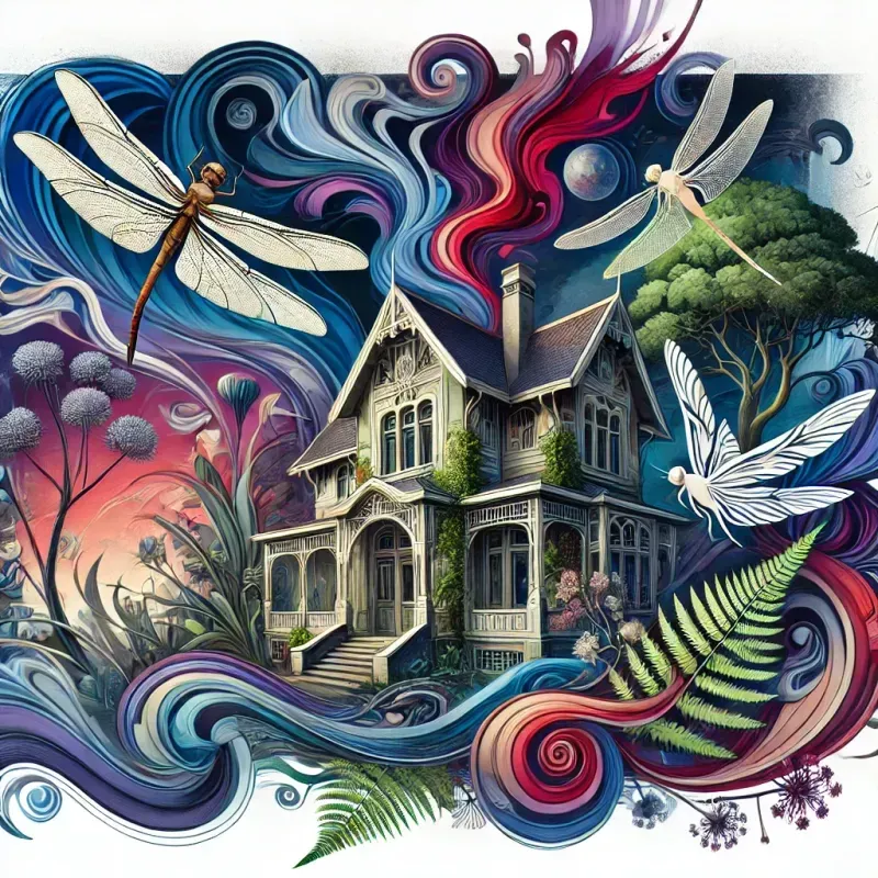 Dreamscapes Of Enchanted Fluid Graces