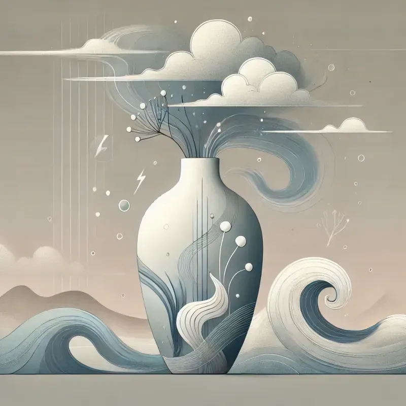 Oceanic Serenities Minimalist Magic