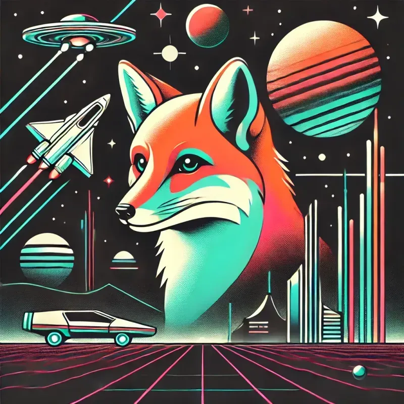 Stellar Echo Retrofuture Scifi Visions