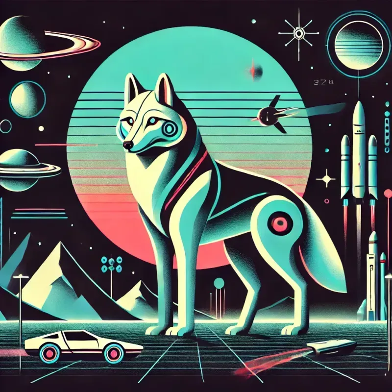 Stellar Echo Retrofuture Scifi Visions