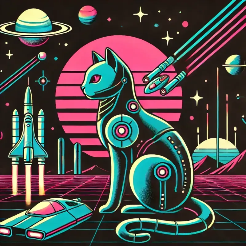 Stellar Echo Retrofuture Scifi Visions
