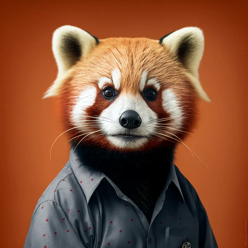 Animals Wearing Human Clothes