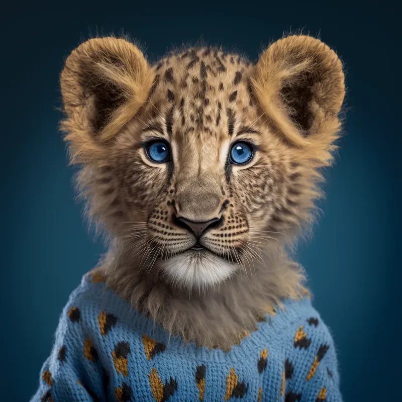 Animals Wearing Human Clothes