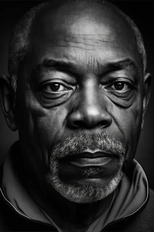 Dramatic Black And White Portrait Photography