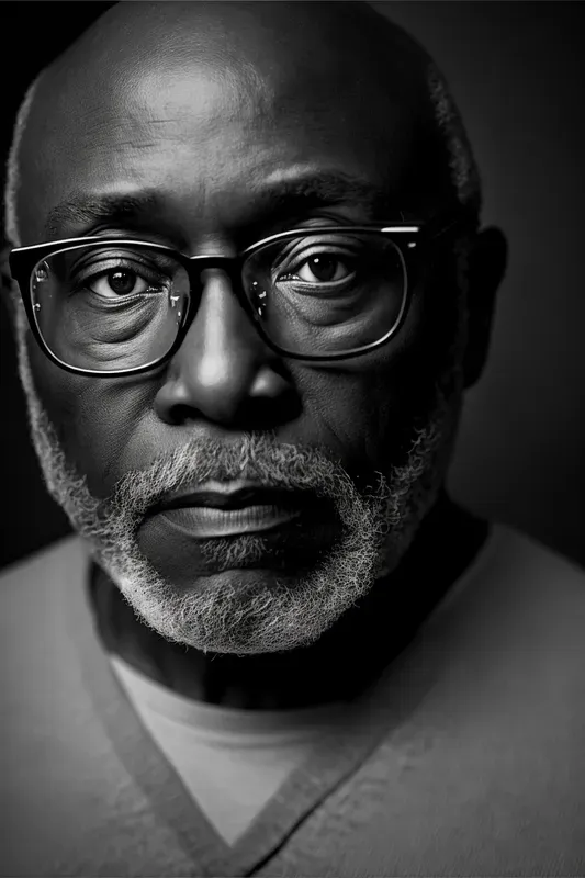 Dramatic Black And White Portrait Photography