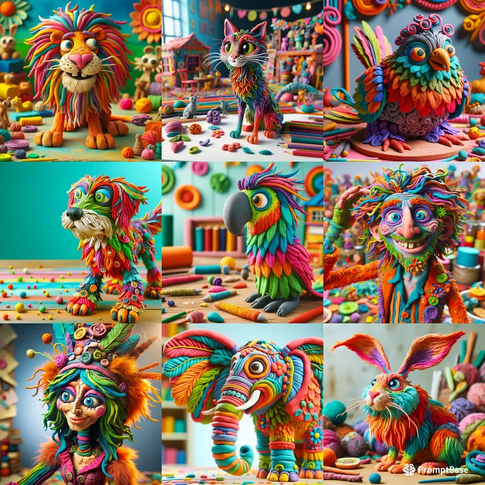 Images In Claymation Style