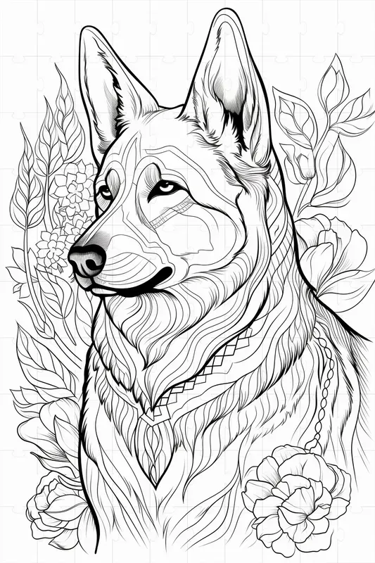 Animal Coloring Pages For Adults