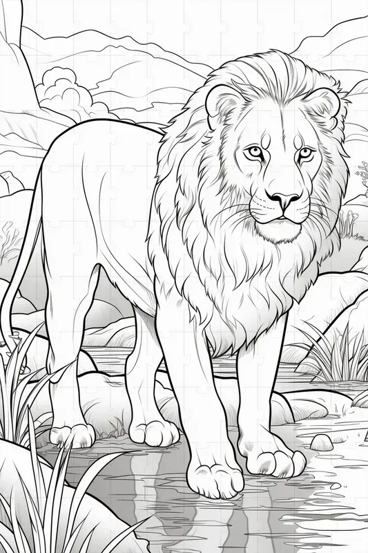 Animal Coloring Pages For Adults
