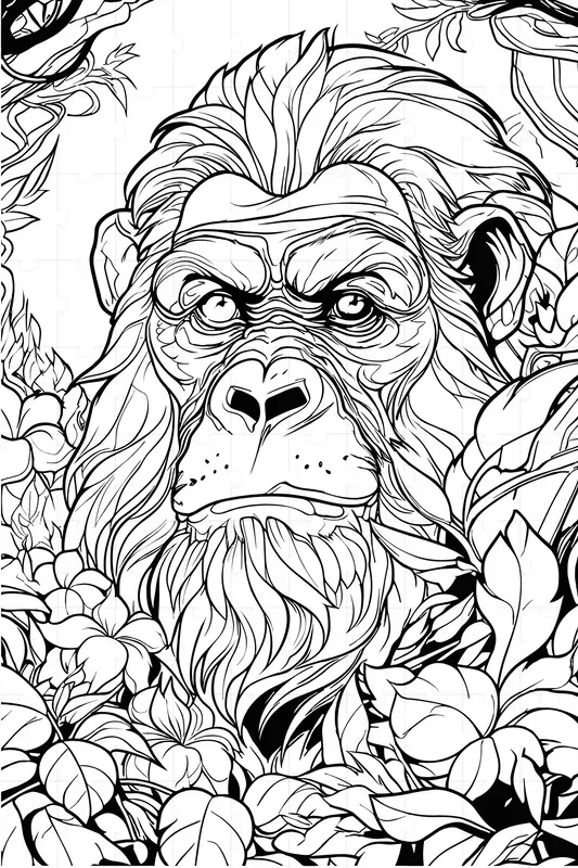 Animal Coloring Pages For Adults