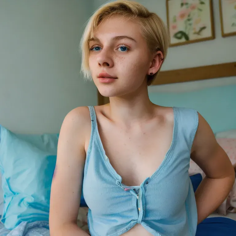 Cute Girls At Home