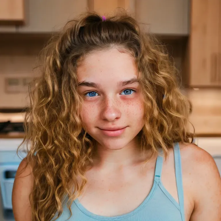 Cute Girls At Home