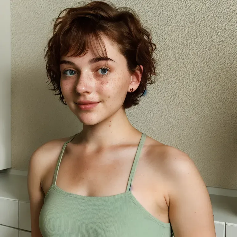 Cute Girls At Home