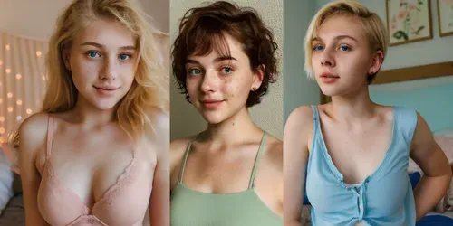 Cute Girls At Home generated by stable-diffusion
