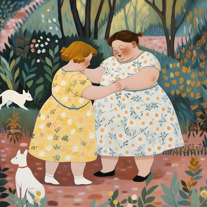 Cute Chubby Girls