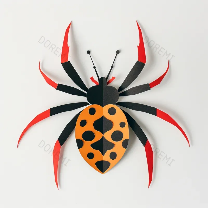 Paper Insect Illustrations