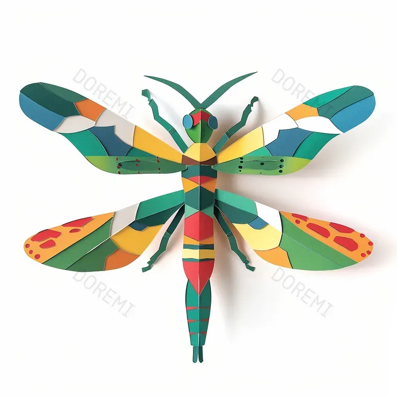 Paper Insect Illustrations