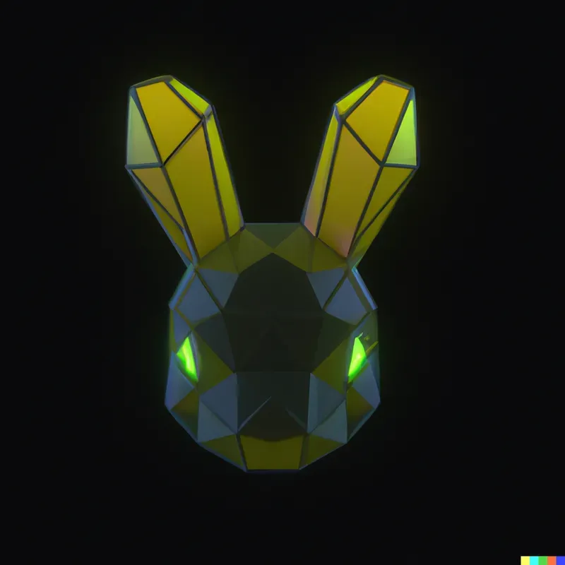 Neon Voxel Animal Logos