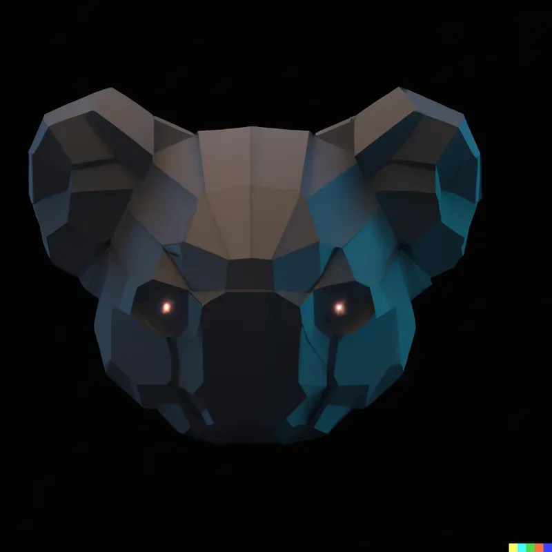 Neon Voxel Animal Logos