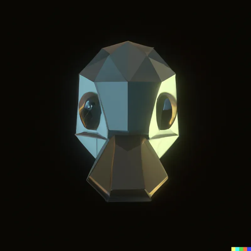 Neon Voxel Animal Logos