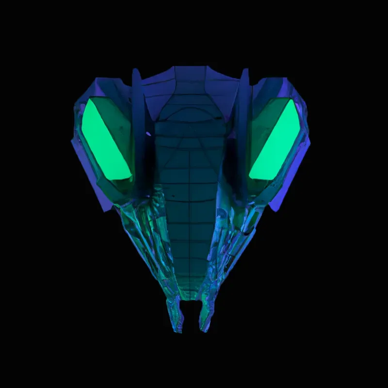 Neon Voxel Animal Logos