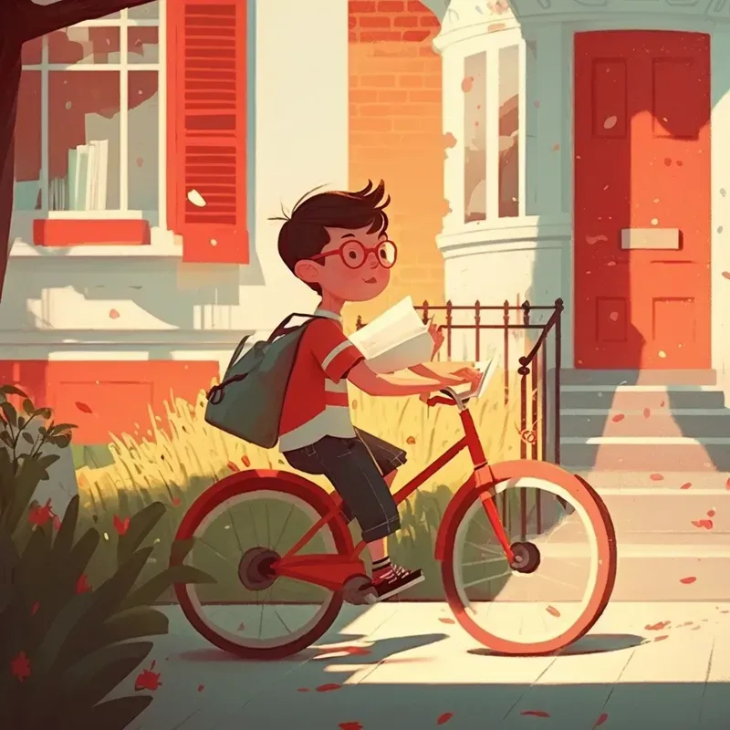 Children Books Vintage Cartoon Style