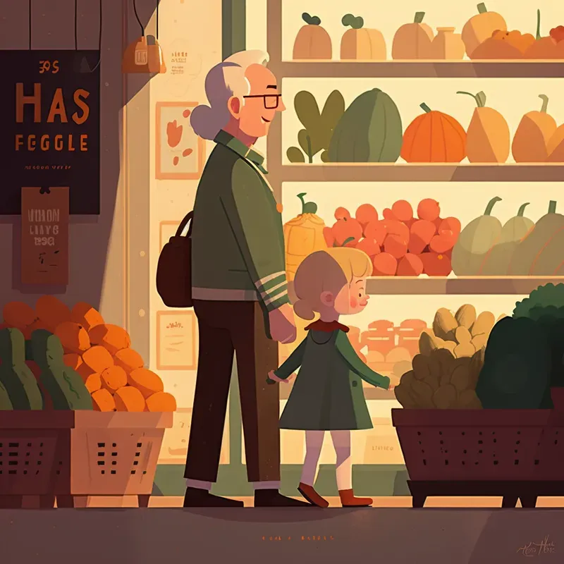 Children Books Vintage Cartoon Style