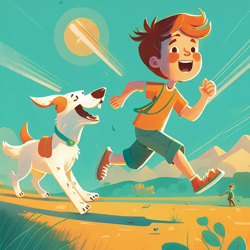Children Books Vintage Cartoon Style