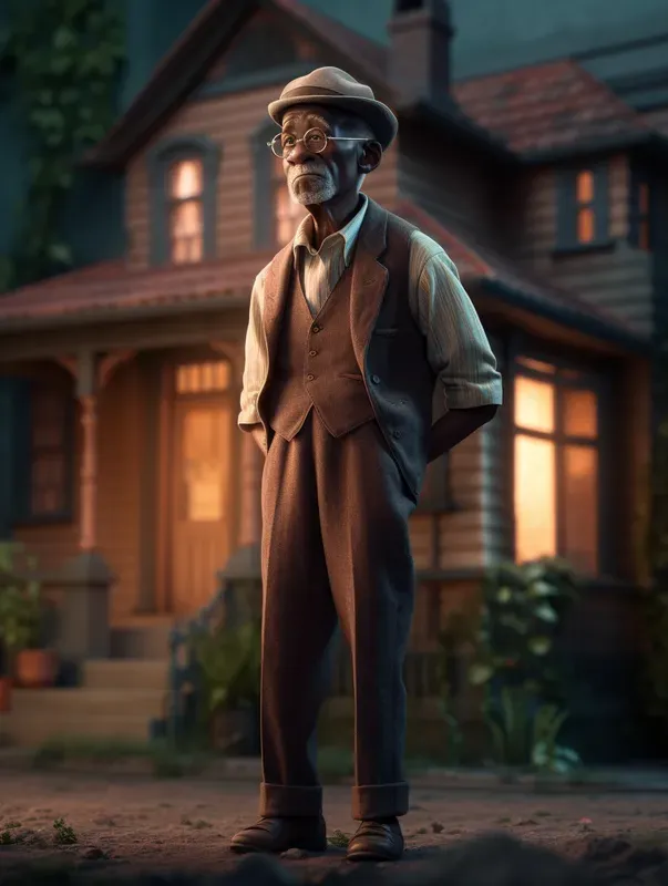 3D Characters With Backgrounds