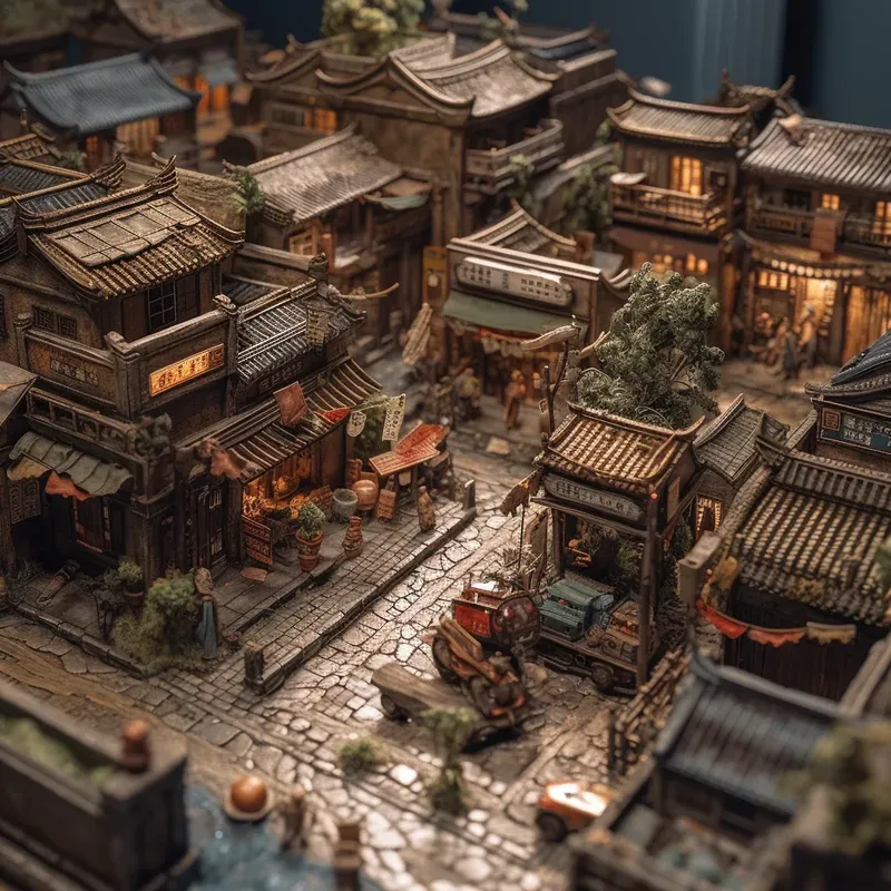 Models Of Miniature Cities
