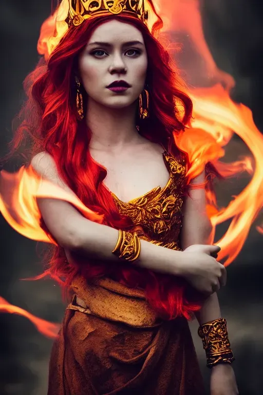 Furious Goddess of Fire