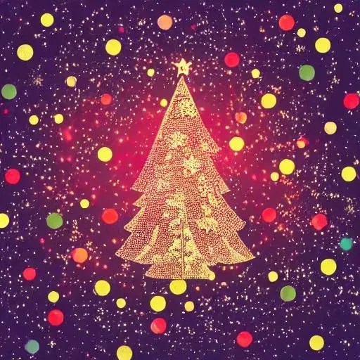 Christmas Tree Illustration