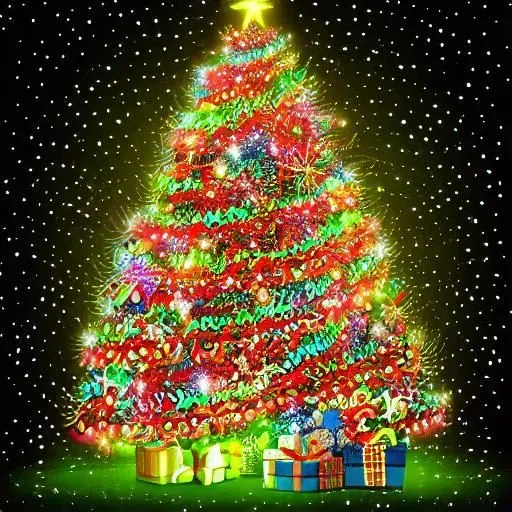 Christmas Tree Illustration
