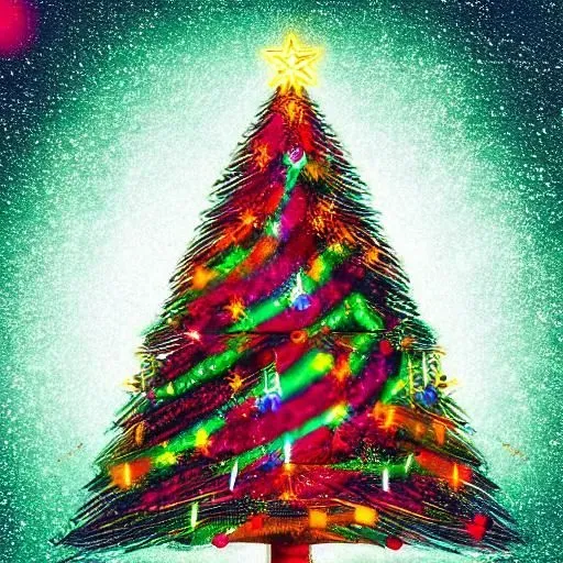 Christmas Tree Illustration