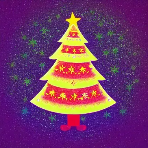 Christmas Tree Illustration