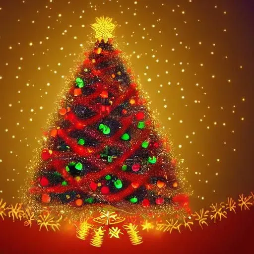 Christmas Tree Illustration
