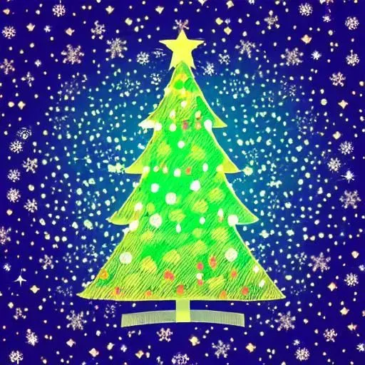 Christmas Tree Illustration