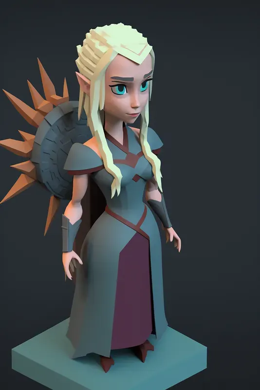 3D Isometric Characters