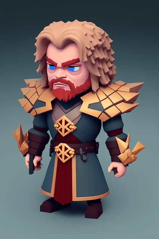 3D Isometric Characters