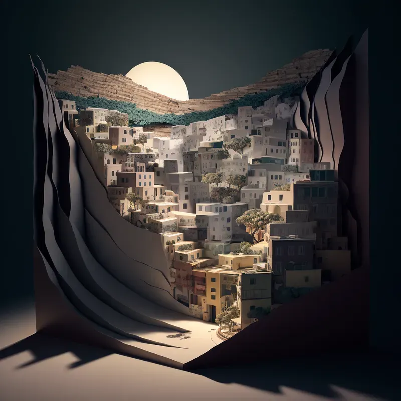 Paper Layers Cities